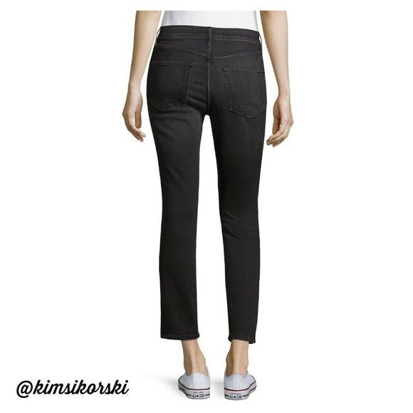 3x1 NYC Black Ankle Zip Jeans Raven 29‎ USA Made - Picture 2 of 12